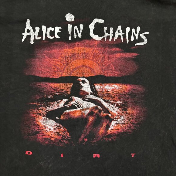 Alice In Chains Dirt Acid Wash Tshirt size 2x - Picture 2 of 5